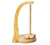 Porte-fil en bois pour crochet, support magnétique pour pelote de fil - Porte-fil magnétique rotatif en bois | Porte-pelote de fil léger avec une capacité de charge de 320 g pour crochet, tricot et