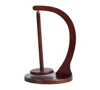 Porte-fil en bois - Support de bobine de fil, bobine de fil | Distributeur d'écheveaux verticaux pour crochet et loisirs créatifs - Outil de rangement pour fournitures de, fil en bois, support