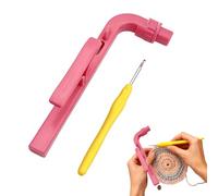 Porte-fil | Fournitures Artisanat Circulaire | Crochet de Tension et Aiguilles - Pour Tricot Maison Voyage Relaxation Hobby Classe D'Art Vacances Anniversaire