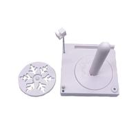 Porte-fil pour crochet - Support ABS - Bobine de fil avec tiroir de rangement - Support rotatif facile à utiliser pour tricoteurs et bricoleurs - Zone de bricolage pour salon, atelier, studio créatif