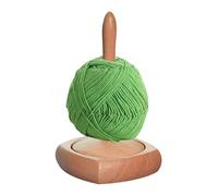 Porte-fil rotatif en bois pour tissage, crochet, tricot, loisirs, studio, lieu de travail, broderie à la maison