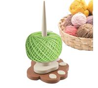 Porte-fils, conception d'imprimés de patte d'animaux, 10x9.5x17cm / 3,94x3,74x6,69 pouces 100 g Rack d'organisateur ergonomique avec rangement de voyage à domicile et projets de crochet Matériaux d'im