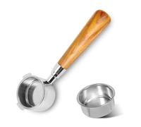 Porte Filtre 51mm,Porte Filtre à Café Expresso Espresso Porte-Filtre à Café Réutilisable Sans Fond Filtre Non Pressurisé pour Delonghi Ec680 Ec685