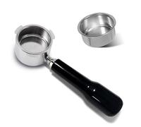 Porte Filtre 51mm,Porte Filtre à Café Expresso Espresso Porte-Filtre à Café Réutilisable Sans Fond Filtre Non Pressurisé pour EC680 EC685