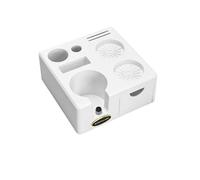 Porte-filtre À Café 51 Mm, 54 Mm, 57 Mm, 58 Mm, Compatible Avec Les Accessoires Expresso Delonghi Breville, Outil De Barista(58mm White)