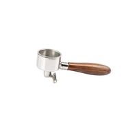 Porte-filtre À Café À 2 Oreilles De 51 Mm, Poignée À Café À Double Bouche En Acier Inoxydable, Compatible Avec Delonghi, EC221 ECO311 EC156B Avec Panier(SET D)