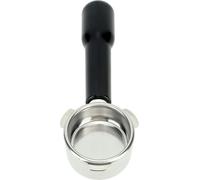 porte-filtre à café de 54 mm, filtre de machine à café à double porte-filtre en acier inoxydable pour Breville 8 Series 870 880 Porte-filtre à café espresso avec poignée en bois