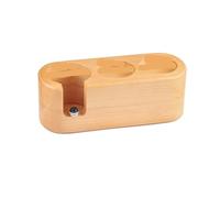 Porte-filtre À Café En Bois De Noyer, Support For Tasseur À Expresso, Base De Support For Cafetière, Accessoires De Barista(2PCS)