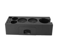 Porte-filtre à café | Organisateur de grande capacité pour sabotage et accessoires | Station de café universelle pour la maison/bar/café | Matériau ABS, facile à entretenir