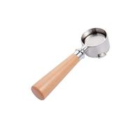 Porte-filtre À Café Sans Fond, 51mm, 3 Oreilles, Poignée En Bois, Compatible Avec Delonghi Ec680 Ec685, Panier Filtrant De Remplacement Barista(A4)