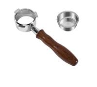 Porte-filtre À Café Sans Fond 54 Mm À 3 Oreilles, Compatible Avec Breville, Sage, 870, 878 Et 880. Panier-filtre De Rechange, Outil Barista, Accessoire For Espresso.(54MM 3Ear-Rosewood B)