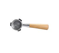 Porte-filtre À Café Sans Fond 54 Mm, Compatible Avec Breville, Sage, 870, 878, 880, Avec Panier Filtrant Remplaçable(54MM Beech Wood)