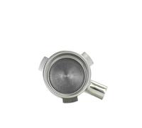 Porte-filtre À Café Sans Fond 54 Mm, Double Bec Nu, Compatible Avec Breville, Compatible Avec Sage, 870 878 880, Accessoires De Machine À Expresso, Outils Barista(1pc Bottomless SS)