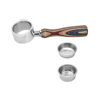 Porte-filtre À Café Sans Fond De 51mm, Compatible Avec Delonghi, Panier De Filtre De Remplacement EC680 EC685, Accessoires De Café For Machine À Expresso(2Nails 51mm Limited)