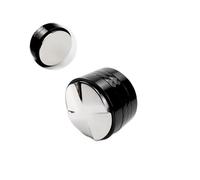 Porte-filtre À Café Sans Fond De 54 Mm, Compatible Avec Breville Sage 870 878 880, Avec Panier Filtrant Remplaçable, Accessoires De Cuisine For Barista(53MM Dual Head Black)