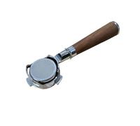 Porte-filtre à café sans fond de 54 mm, compatible avec les modèles Breville 870/875/878/880, avec poignée nue et panier for les modèles Barista 1170/1019(A red wood)