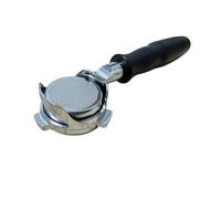 Porte-filtre à café sans fond de 54 mm, compatible avec les modèles Breville 870/875/878/880, avec poignée nue et panier for les modèles Barista 1170/1019(D black wood)
