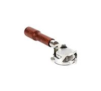Porte-filtre à café sans fond de 54 mm, compatible avec les modèles Breville 870/875/878/880, avec poignée nue et panier for les modèles Barista 1170/1019(C1 red wood)