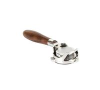 Porte-filtre À Café Sans Fond De 54mm, Compatible Avec Breville 870/875/878/880, Compatible Avec Solis 1170/1019, Panier À Poignée De Café Nue(L walnut wood)