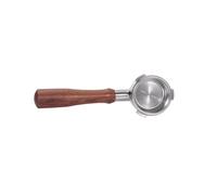 Porte-filtre À Café Sans Fond De 58 Mm, Compatible Avec Les Machines À Expresso Breville Barista Max Oster Brew(Red wood Classic)