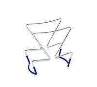 Porte-Filtre à Café Support de café for sac d'égouttage, support filtre à en acier inoxydable, oreille suspendu for l'extérieur, Portable pour les cafés, bars(Dark Blue)