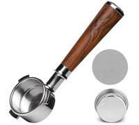 Porte-filtre à trois oreilles 54 mm pour machine à café expresso Breville Sage Barista Max, double bec, panier non sous pression, outil de retrait de panier