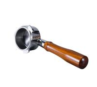 Porte-filtre Amovible Sans Fond De 54mm, Compatible Avec Breville, 8 Modèles, Poignée En Bois De Rose, Accessoire De Barista Expresso En Acier Inoxydable(54mm-3E-JD)