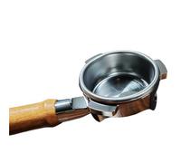 Porte-filtre Amovible Sans Fond De 54mm, Compatible Avec Breville, 8 Modèles, Poignée En Bois De Rose, Accessoire De Barista Expresso En Acier Inoxydable(54mm-3E-FX)