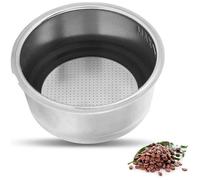 Porte-Filtre Café Permanent Inox 51mm Double Tasse - Réutilisable Machine Expresso