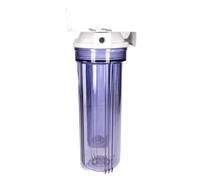 Porte filtre double AVT Blanc 25,4 cm