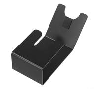 Porte-filtre en acier inoxydable pour expresso, design compact et stable pour des mesures précises (noir)