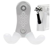 Porte-filtre magnétique | Coffee Machine Accessories | Silicone Protected Coffee Handle Hanger | Strong Magnet Storage | Fits 51 mm 53 mm 58 mm Handles | Kitchen Bar Cafe Counter Space Saver Organize