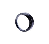 Porte-filtre Magnétique En Alliage D'aluminium, 51mm/53mm/58mm, Anneau D'entonnoir De Dosage, Accessoire Expresso Barista(Black 51MM)