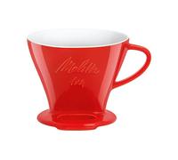 Porte filtre Melitta FILTRE PORCELAINE ROUGE
