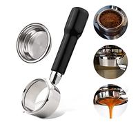 Porte-filtre nu sans fond en acier inoxydable avec poignée en plastique et panier de rechange pour GAGGIA Classic Evolution Baby