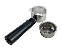 Porte-filtre sans fond 51 mm compatible avec la machine à expresso Homix - Poignée de filtre de rechange - 51 mm