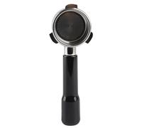 Porte - Filtre Sans Fond 54mm, Inox avec Poignée ABS, Compatible Machine 8 Series 3 Oreilles - Extraction Claire, Confort d'Utilisation, Café de Qualité