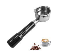 Porte-filtre sans fond de 54 mm,Acier Inoxydable Amovible Bottomless Porte Filtre,passoire à café à expresso.avec trois oreilles,compatible avec Breville 8 série machines à expresso