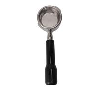 Porte-Filtre Sans Fond En Acier Inoxydable, 58mm, 2 Oreilles, Prise Confortable, Accessoire De Machine à Café Pour Gaggia Baby Evol Ution Noir