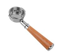 Porte-filtre Sans Fond IKAPE, Compatible Avec Delonghi/Barsetto/Berivlle/Lamarzocco/Welhome/Flair58/ECM/Lelit/wega, Poignée En Bois 51/54/58 Mm.(58MM Welhome)