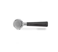 Lelit Bottomless Porte-Filtre Lelit57 - Inclut des Filtres en Acier Inoxydable - Poignée Classique - PLA570V - Argent/Marron