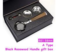 Porte-Filtre Sans Fond Pour Faema,Expobar,Rocket,Rancio,Ladetadr,Lacimbali,Wega,Lelit Mara X,Casadio,Sanpayday O E61,Grouphead,58mm - Type 58mm-E61-A-Brw-Box-For Ascaso-Sanremo