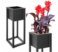 PORTE FLEURS EN METAL 70CM - POUR JARDIN ET MAISON - LOT DE 2