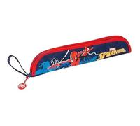 Porte-Flûte - Safta - Spider-Man Neon - Bleu Marine - Taille Unique - Résistance Maximale