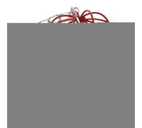 Porte-foin pour lapin, distributeur de nourriture pour lapin, jouet avec suspension pour rongeurs comme chinchilla et hamster