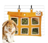 Porte-foin pour lapins, mangeur de foin lapin, Dispensateur de foin pour lapins, Accessoires en cage chinchilla, bols de nourriture pour animaux de grande capacité pour hamsters chinchillas petits ani