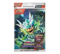 Porte-folio cartes Pokémon et booster Mascarad Crepusculaire Ecarlate et Violet EV06 ASMODEE