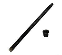 Porte-foret à eau pour extraction de noyau, alliage d'acier traité par pénétration de 48 heures, compatible avec support à vis de 22 mm, 40 cm/50 cm, noir (40 cm)