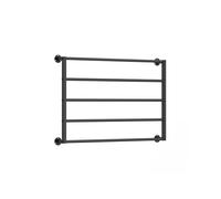 Porte-Foulard Mural Multifonctionnel pour Cravates, Foulards en Soie, Serviettes, Gain de Place en métal avec Support de Ruban et présentoir pour Papier Cadeau