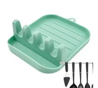 Porte-fourchette et cuillère, support de couvercle de poêle - Support de couvercle de rangement pour de casserole - Support de gadget de cuisine multifonction, support d'organisateur de cass